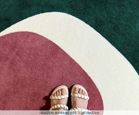 Tapete Moriah Forms Layers Verde | Westwing