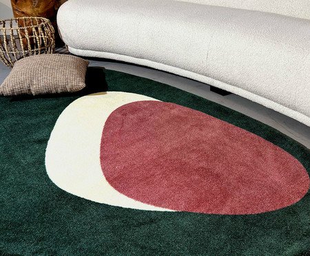 Tapete Moriah Forms Layers Verde | Westwing