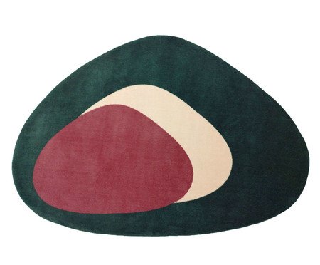 Tapete Moriah Forms Layers Verde | Westwing