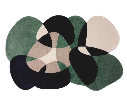 Tapete Moriah Mixture Verde, Verde | WestwingNow