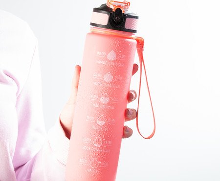 Garrafa Squeeze Rosa | Westwing