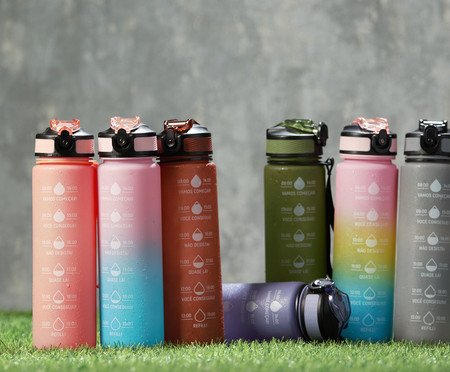 Garrafa Squeeze Rosa | Westwing