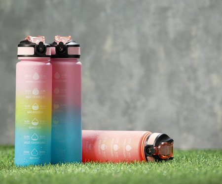 Garrafa Squeeze Rosa | Westwing