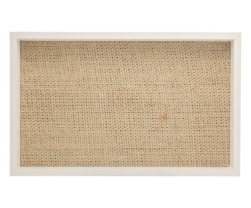 Bandeja Trançada Branca, Bege | WestwingNow