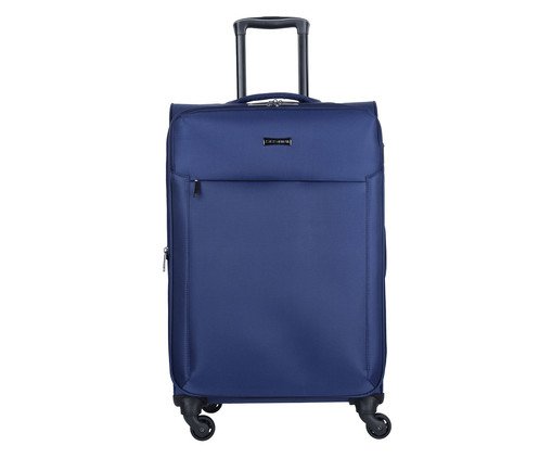Mala de Viagem Grande Ultralight 5 com Rodas 360° Azul Marinho, Azul | WestwingNow