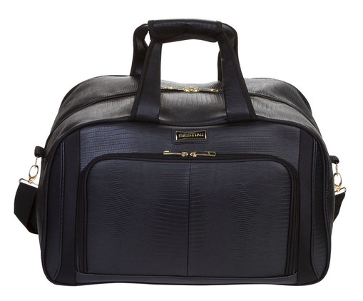 Bolsa de Viagem Média Croco 4T Preto, Preto | WestwingNow