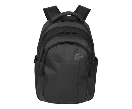 Mochila Grande com 3 Compartimentos Laptop Easy Preto | WestwingNow