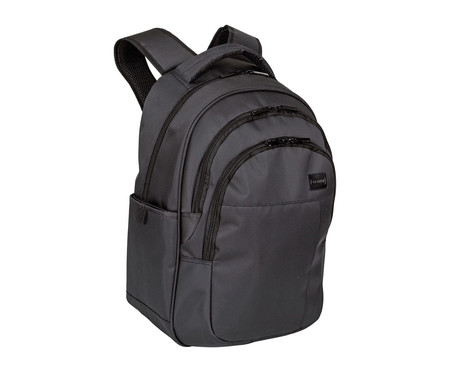 Mochila Grande com 3 Compartimentos Laptop Easy Preto | WestwingNow