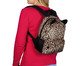 Mochila Pequena Plush Marrom, Marrom | WestwingNow
