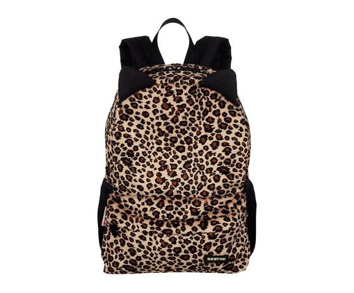 Mochila Pequena Plush Marrom, Marrom | WestwingNow