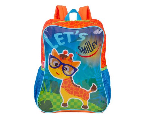 Mochila Grande Girafa Colorido, Colorido | WestwingNow