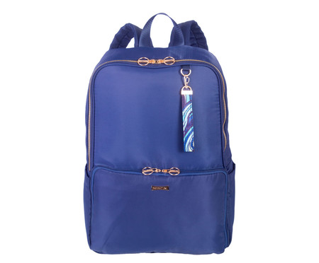 Mochila Grande Laptop Executiva Scarf 2 Azul | WestwingNow