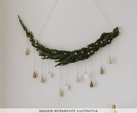 Jogo de Pingentes Natalinos Pinheiro | Westwing