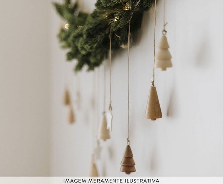 Jogo de Pingentes Natalinos Pinheiro | Westwing