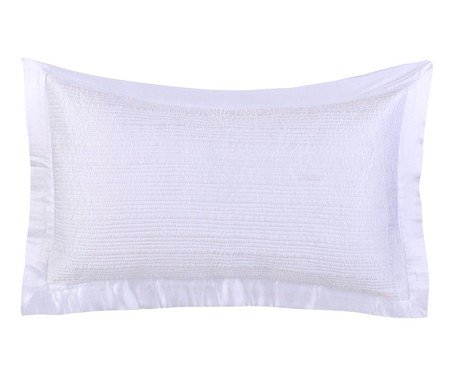 Capa de Almofada Amber Bordada Branca | Westwing