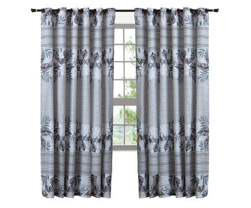 Cortina Amazônia Estampada, multicolor | WestwingNow