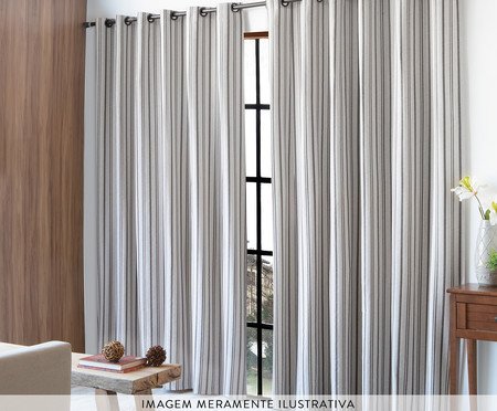 Cortina com Ilhós Coimbra | Westwing