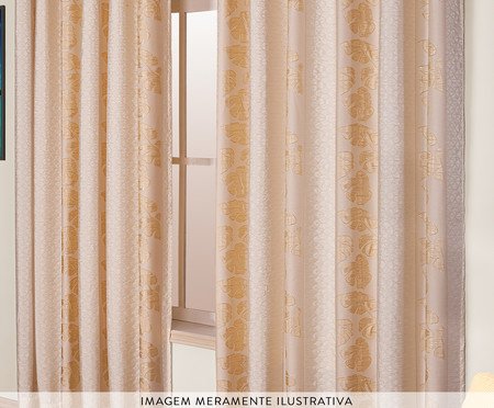 Cortina Marselha Marfim | Westwing