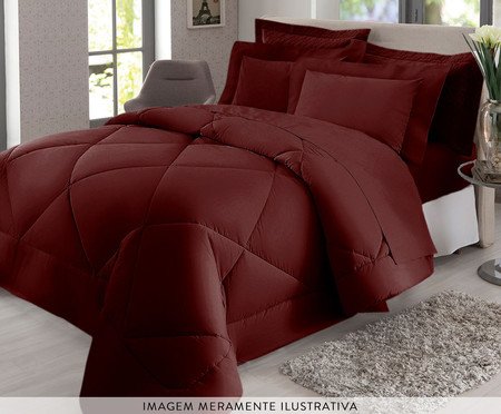 Edredom Acetinado Malbec 300 Fios | Westwing