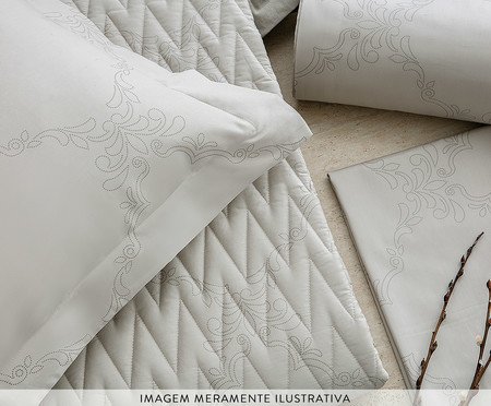 Edredom Acetinado Damask 300 Fios | Westwing