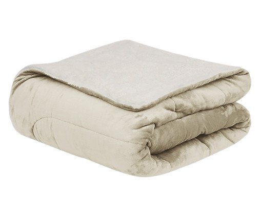 Cobre-Leito Dupla Face Flannel Sherpa Linho 130G/M², multicolor | WestwingNow