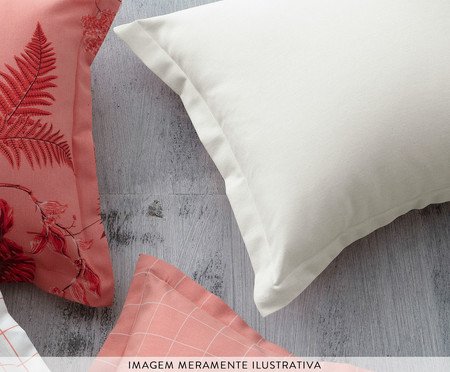 Capa de Almofada Panamá Off-White | Westwing