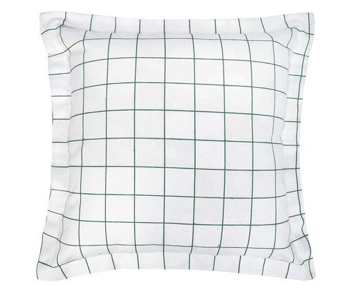 Capa de Almofada Panamá Grid Verde, multicolor | WestwingNow