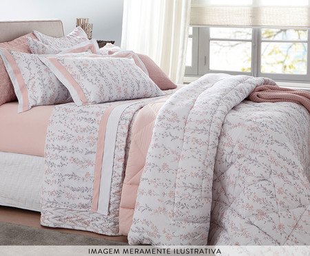 inativo_Edredom Acetinado Campo Di Fiori 300 Fios - Casal | Westwing