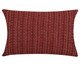 Almofada Artesanal Tresse Bordô, red,multicolor | WestwingNow