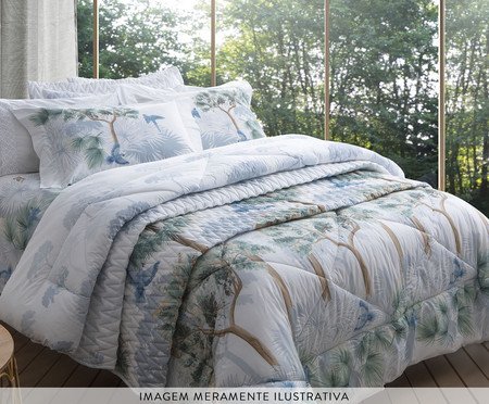 inativo_Edredom Arara Azul - Solteiro King Size | Westwing