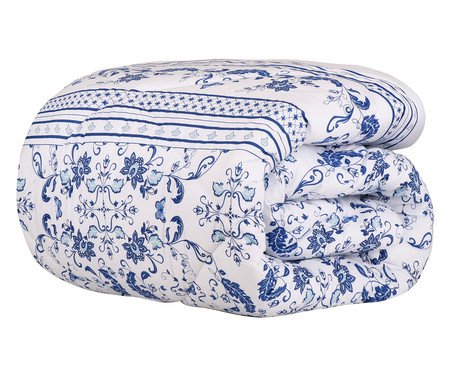inativo_Edredom La Vie En Blue 200 Fios - Queen Size | Westwing