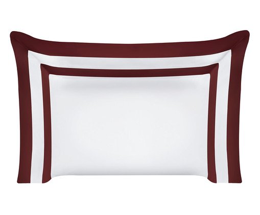 inativo_Fronha Double Malbec 200 Fios - 50X70cm, multicolor | WestwingNow