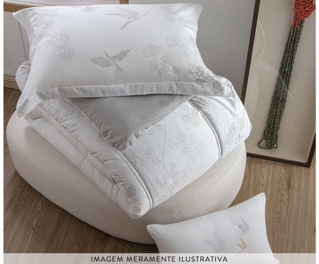 Jogo Comforter Acetinado Tsuru 300 Fios | WestwingNow