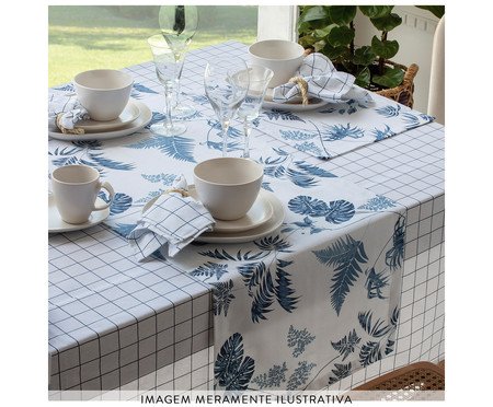 Jogo Americano Panamá Tropical Marinho - 36X48cm | Westwing