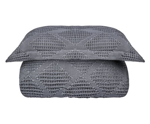 Jogo de Cobre-Leito Acetinado Artesanal Jacquard Porto 450G/M², multicolor | WestwingNow