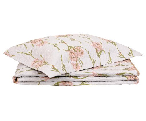 Jogo de Cobre-Leito Acetinado Matelassê Dupla Face Toscana 300 Fios, multicolor | WestwingNow