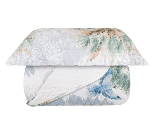 Jogo de Cobre-Leito Matelasse Arara Azul 200 Fios, multicolor | WestwingNow
