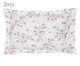 inativo_Jogo de Fronhas Acetinadas Flor do Algodão 300 Fios - 50X70cm, multicolor | WestwingNow