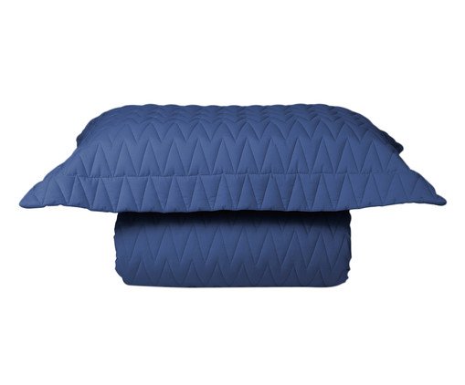 Jogo de Cobre-Leito Zig Marinho 200 Fios - Solteiro, multicolor | WestwingNow