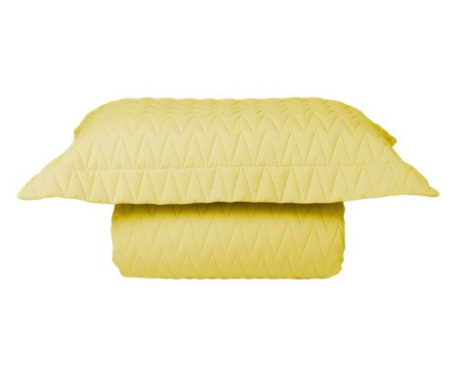 inativo_Jogo de Cobre-Leito Zig Amarelo 200 Fios, multicolor | WestwingNow