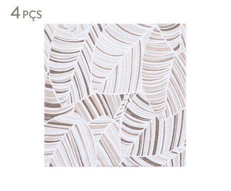 inativo_Jogo de Guardanapos Panamá Leaves - 45X45cm | Westwing