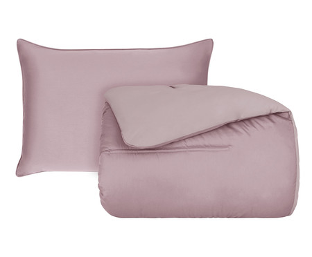 Jogo de Duvet Acetinado Matelassê Duo Rosa e Blush 300 Fios | WestwingNow