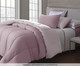 Jogo de Duvet Acetinado Matelassê Duo Rosa e Blush 300 Fios, multicolor | WestwingNow