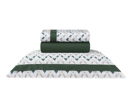 Jogo de Lençol Acetinado Bauhaus 300 Fios | Westwing