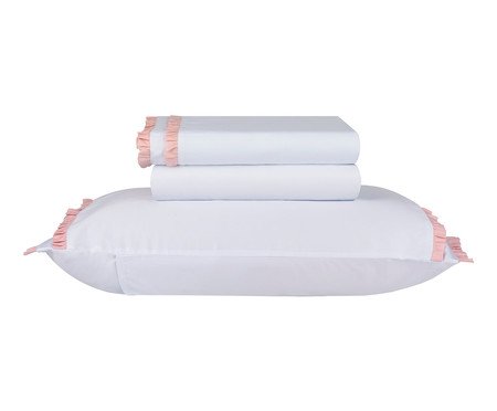 inativo_Jogo de Lençol Acetinado Lilly 300 Fios - King Size | Westwing