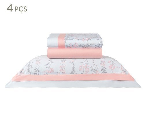 Jogo de Lençol Acetinado Campo Di Fiori 300 Fios, multicolor | WestwingNow
