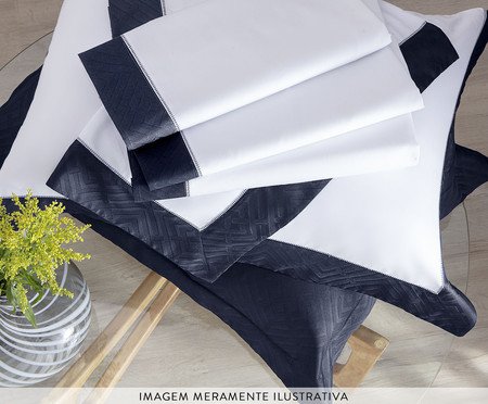 Jogo de Lençol Mykonos Jacq Branco | Westwing