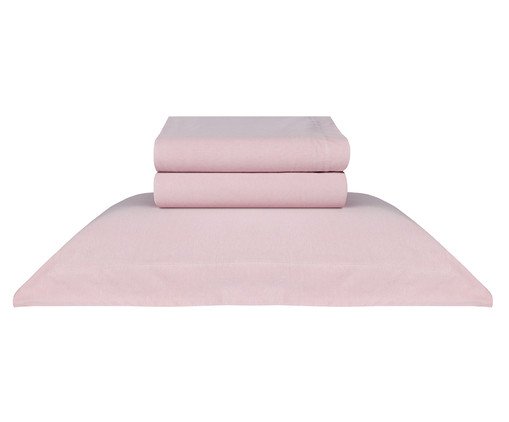 inativo_Jogo de Lençol Day By Day Rosa - Casal, multicolor | WestwingNow
