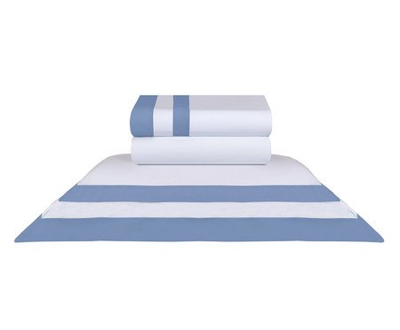 Jogo de Lençol Double Índigo 200 Fios | Westwing