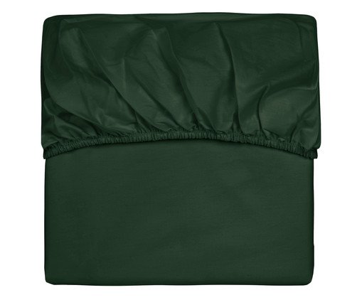 Lençol Inferior Percal Gan Musgo 200 Fios - Queen Size, multicolor | WestwingNow